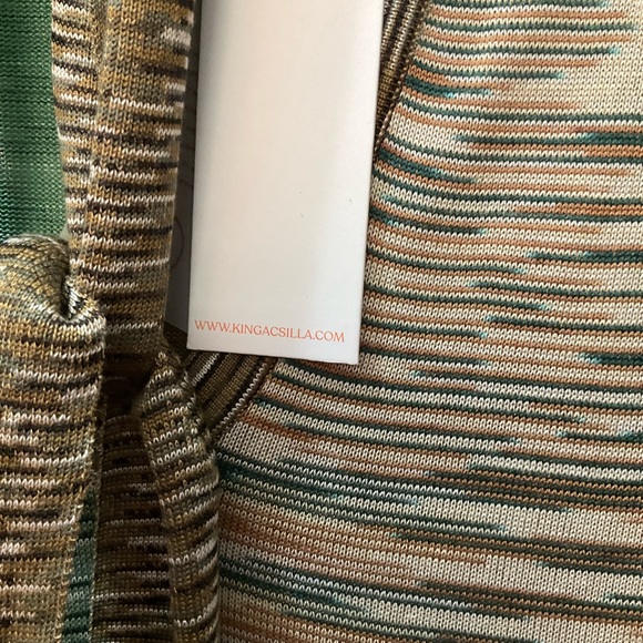 Kinga Csilla. Aussie’s favorite design. Rayon L/S Maxi knit. Greens, Browns. - Picture 8 of 8